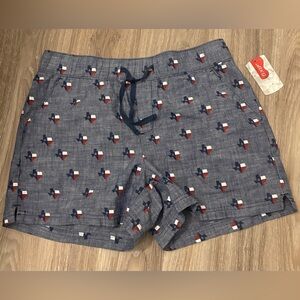 BCG Women's Texas Flag Drawstring Shorts